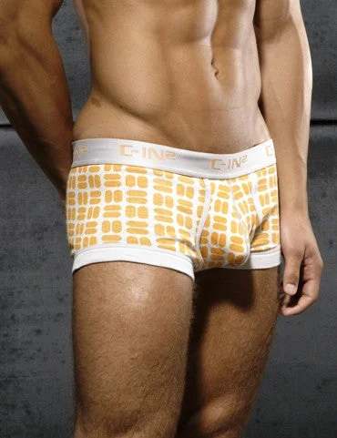 C-IN2 Hatch Print Army Trunk Lo No Show