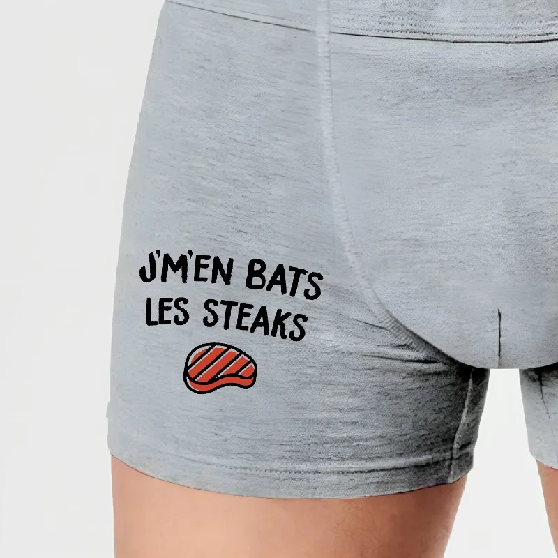 Boxer Homme J'm'en bats les steaks