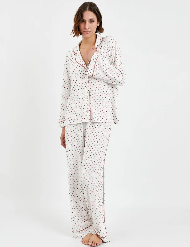 Boyfriend Vera PJ Set Berry Dots