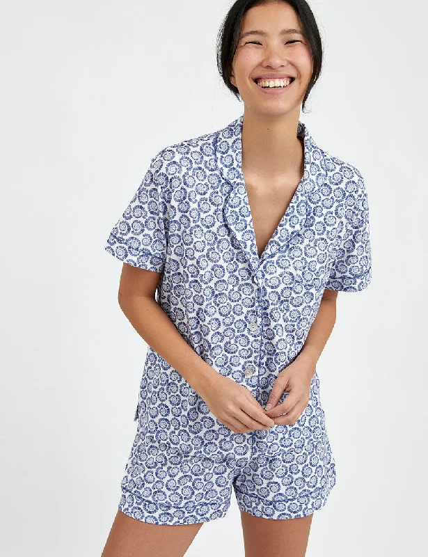 Boyfriend Vera PJ Set White Sea Shell