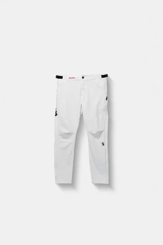 RAW Riding Pants off-white - WITH LOGO